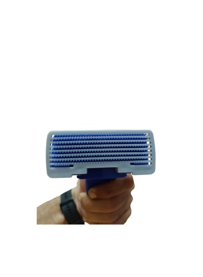 فرشاة إزالة شعر القطط بزر تنظيف ذاتي - Image 2